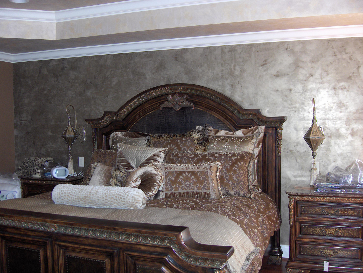 Lusterstone accent wall