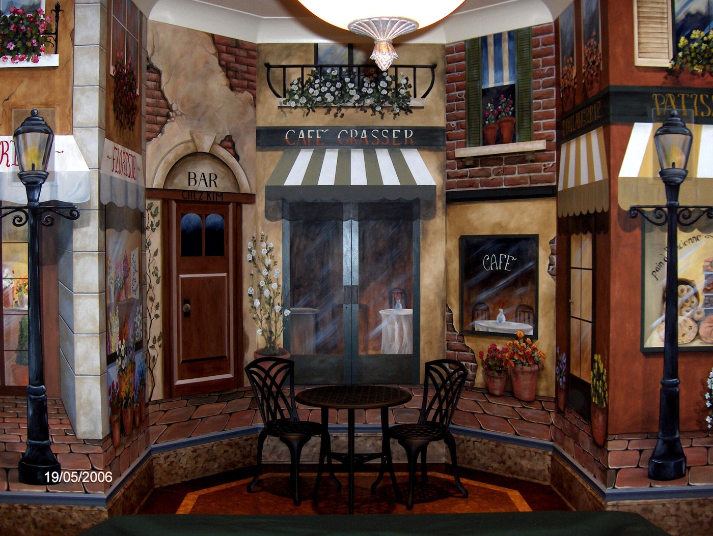 Residential interior mural
