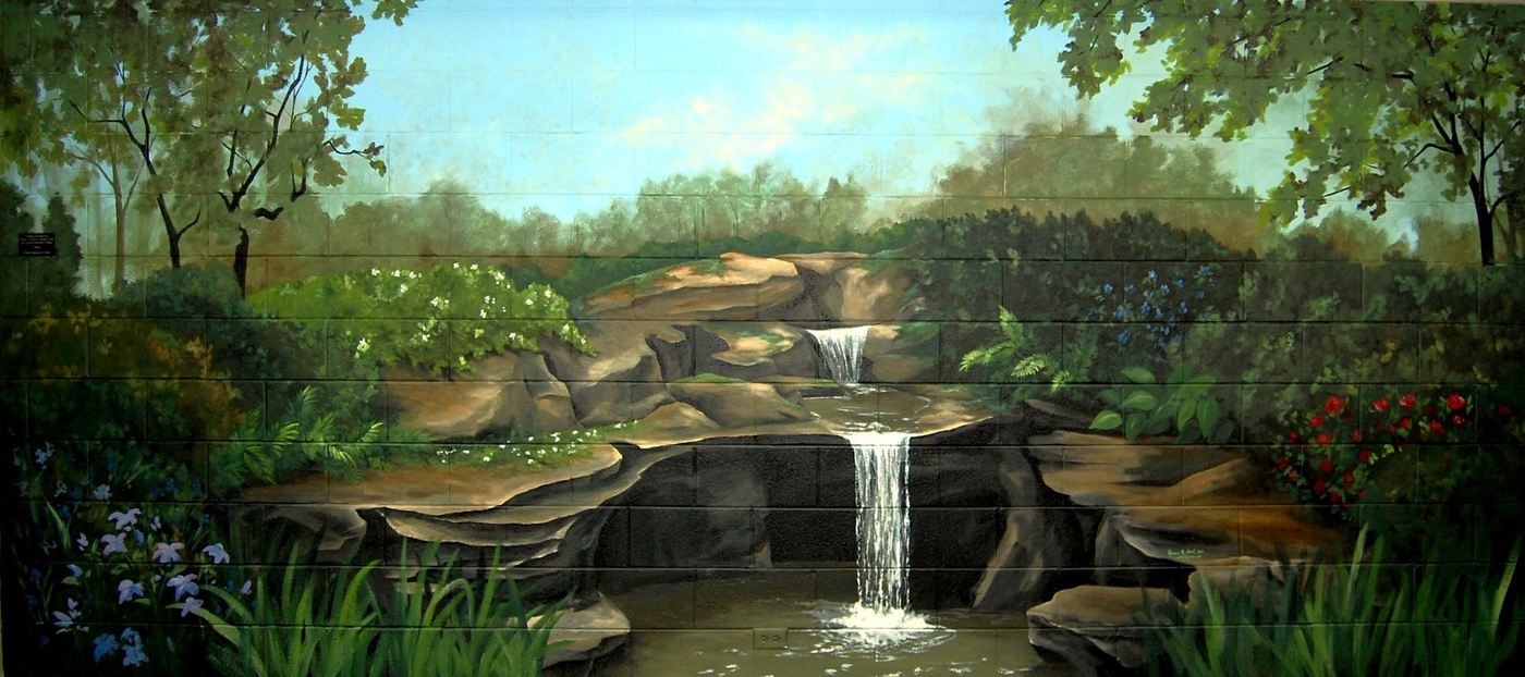Serenity mural — Carson-Newman University